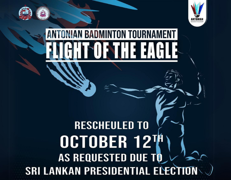Antonian Badminton Tournament - Flight of the Eagle